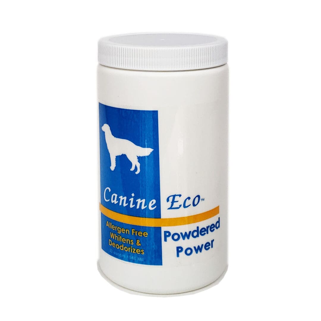 A Canine Eco Powdered Powder Bottle